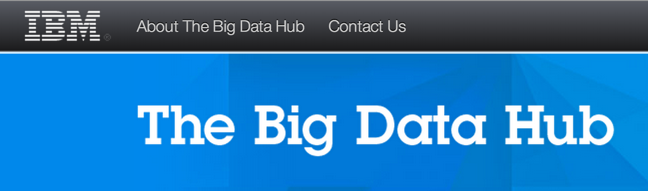 IBM's Big Data Hub (blog)
