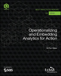 Operationalized Analytics